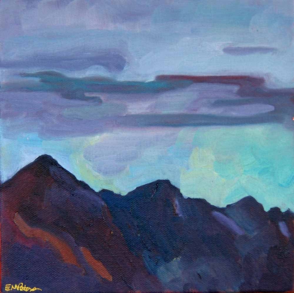 Studio Trees Weir Farm Original Oil Painting