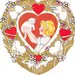 Antique Valentines Day Card from 1924 (007)
