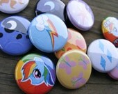 Pick Your Own 5 - My Little Pony: Friendship is Magic - 1 inch Pinback Buttons