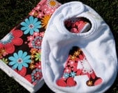 Initial Bib and Onesie Set