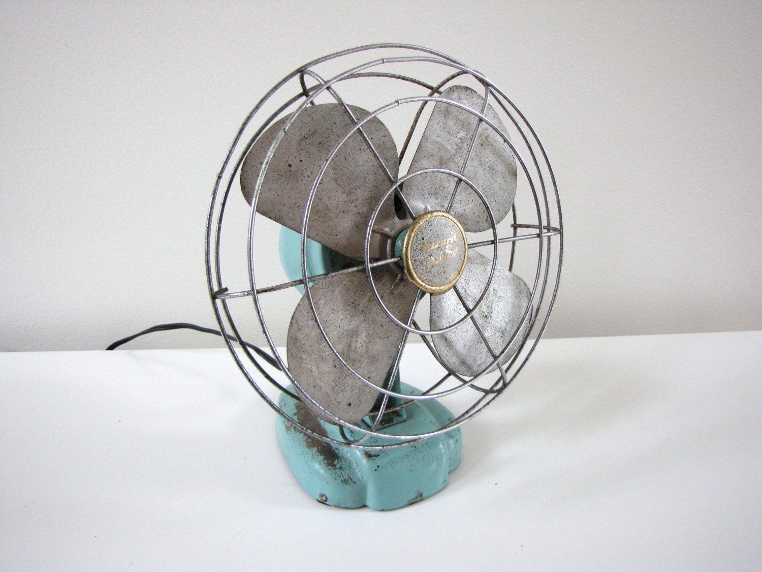 vintage desk fan