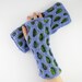 Fingerless gloves fingerless mittens arm warmers knit honeycomb motif lavender aqua kelly green tagt team curationnation