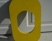 Vintage Reclaimed Store Sign Wooden Cut Out Letter O