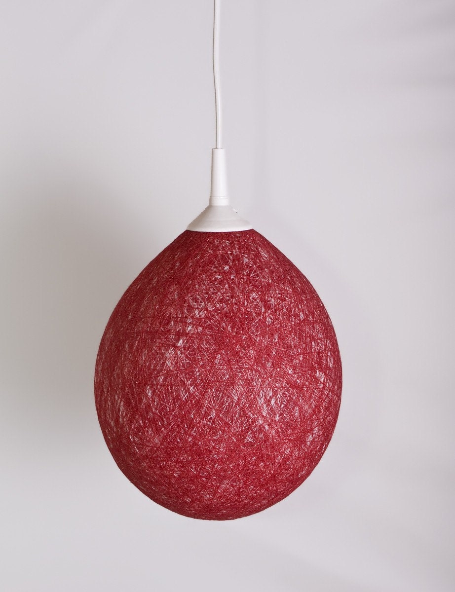 Handmade lamp, lamp shade, pendant, ceiling, hanging lamp, Contemporary design interior accent Spring passion by FiligreeCreations on Etsy