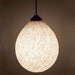 Pure white handmade lamp, lamp shade, minimalist lampshade, pendant light, ceiling, hanging lamp, geometric by FiligreeCreations on Etsy