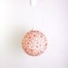 Handmade lamp, lamp shade, pendant light, ceiling, hanging lamp, accent lamp, Contemporary design interior accent Bohemian Love