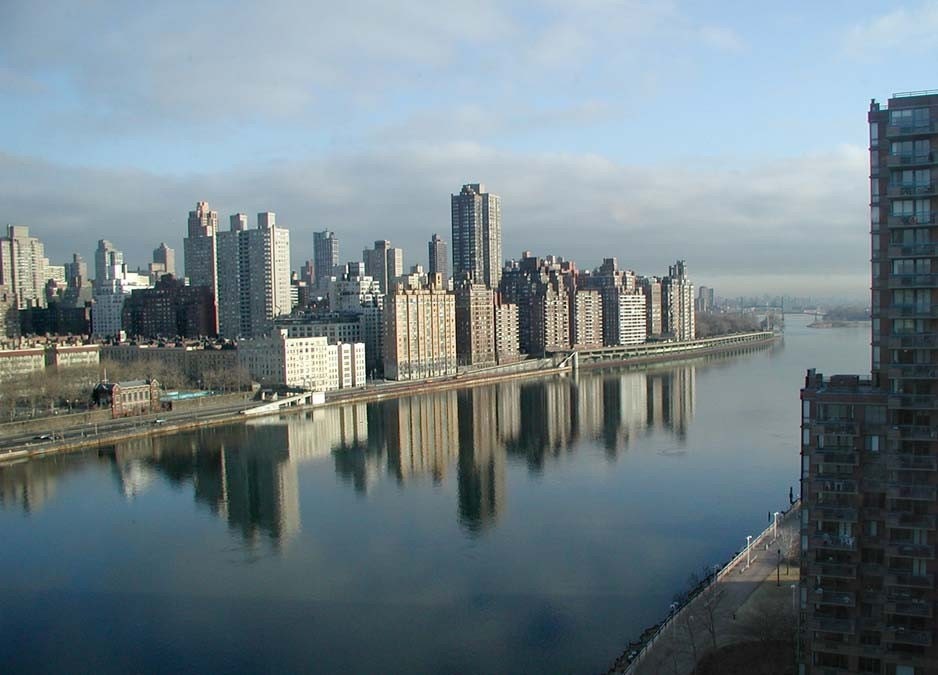 New York Skyline Note Cards- Reflection- Set of 5 Cards