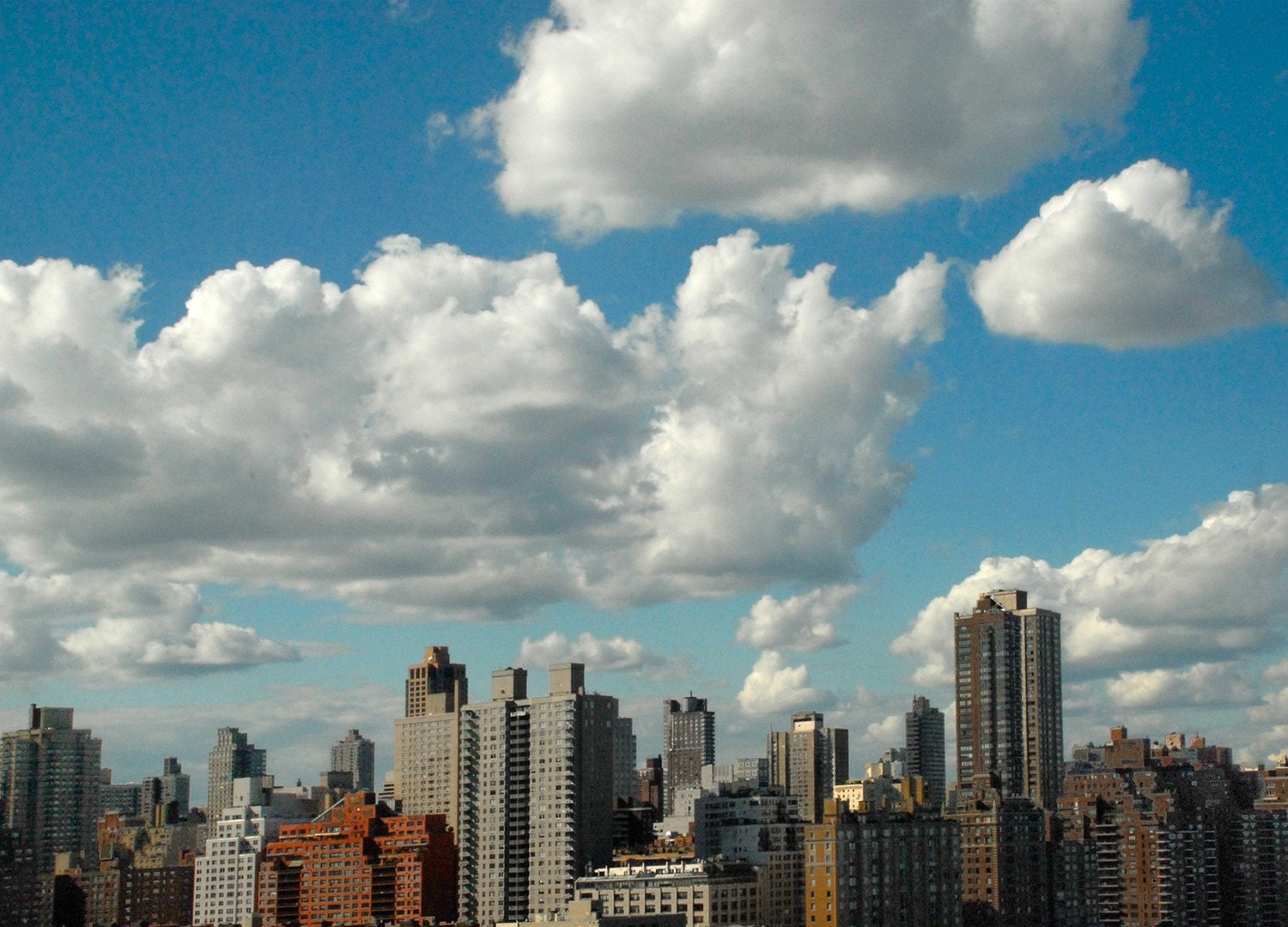 New York Skyline Hand Made Card