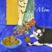 Mother's Day Card- Matisse Inspired Cat Art card