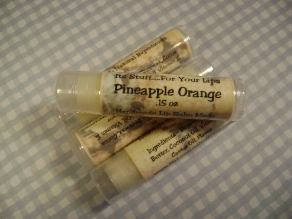 Pineapple Orange Lip Stuff - .15 oz Tube Of Lip Balm