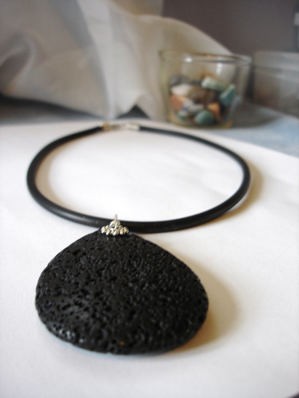 Black Lava Pendant
