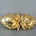 Vintage Mimi di N gold tone strawberries buckle