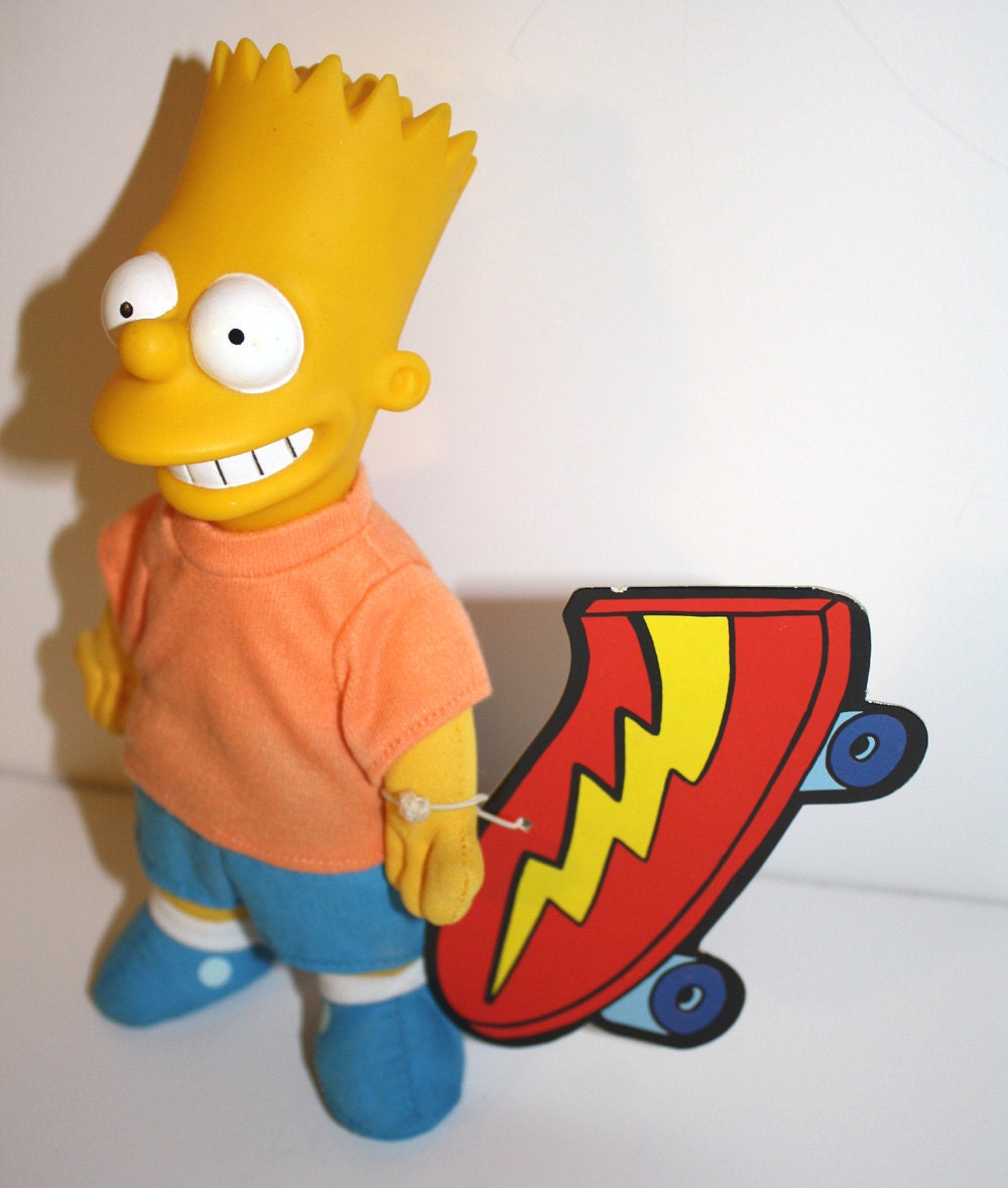 1990 bart simpson toy