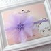 Organza Water Lily Headband in Lavender