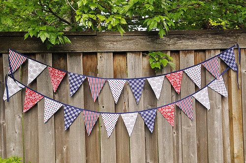 Fabric Pennant Banner - Made to Order