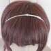 Steampunk Arrow Headband- Metal Headband- Silver- Hunger Games- Katniss Arrow