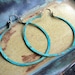Patina large hing hoops