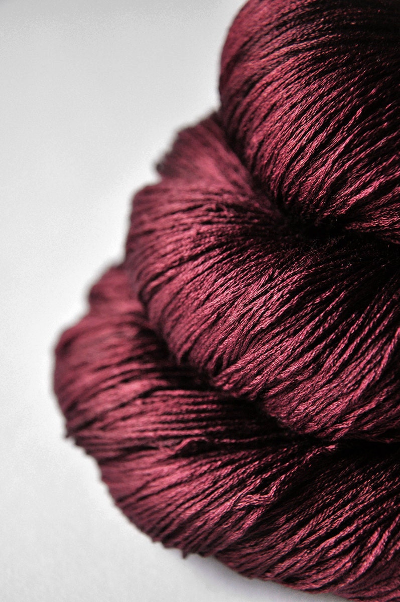 Fallen dark soul - Silk Yarn Lace weight