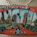 Vintage Austin Texas Postcard Necklace