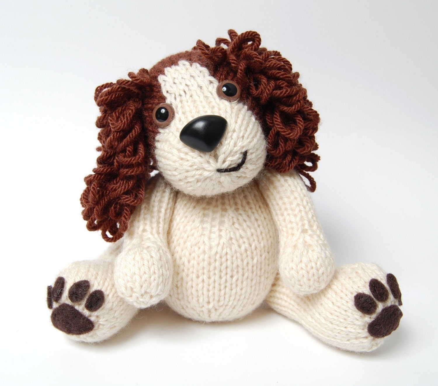 PDF - Knitting Pattern for Daniel the Spaniel