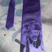 90s TV Fresh Prince neck tie hand stenciled & spray painted by Rainbow Alternative on Etsy