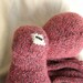 34-inch Knit Octopus Amigurumi (pink)