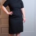 1950s Handmade Black Dress