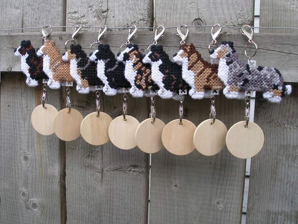 1 Cardigan Welsh Corgi crate tag - kennel dog accessory or home decor ornament, Magnet Option, Choose your color