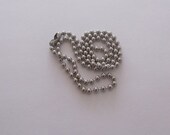 24 inch Ball Chain Necklace for charms, pendants, glass gems, dominoes by Kristin Victoria Desings