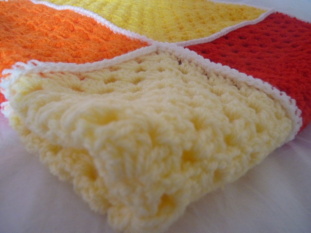 Sunshine Crochet Blanket - lulaveggie