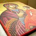 Mary with Christ child - 11.5 by 15.7 handpainted icon