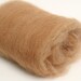 Spinning Batt: Caramel Alpaca