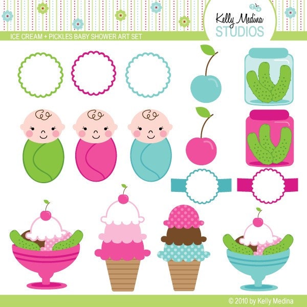 baby shower clipart etsy - photo #27