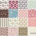 SALE London by Dena Designs 30- 6 INCH Quilting Fabric Squares for Free Spirit
