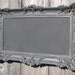 Hollywood Regency Chalkboard OLD WORLD STYLE Chalk board Restaurant Grey French Country Chalkboard
