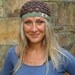 BOHO CHIC BEANIE earthy brown green cotton hat Crochet Beanie Kufi hat hippie bohemian Skullcap made to order