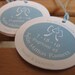 Baptism Favor Tags - set of 20 - custom design layout