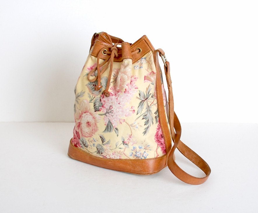 ralph lauren floral bag