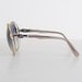 Vintage 70s 80s Round Blue & Gray Sunglasses Shades