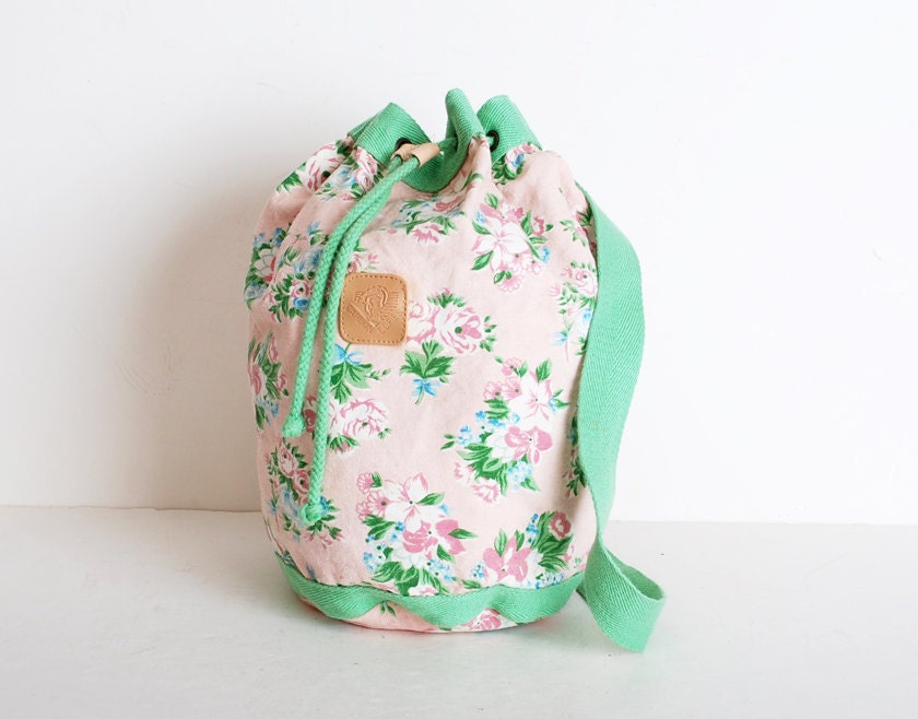 Floral+canvas+backpacks+for+women