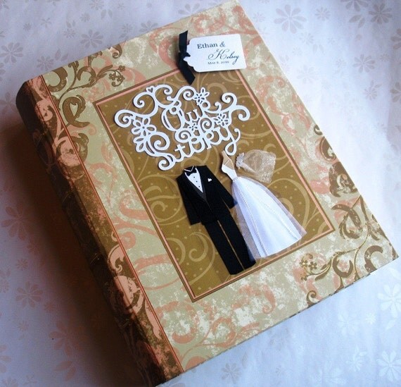 Our Wedding Story Keepsake Book Box by thememorykeepers on Etsy