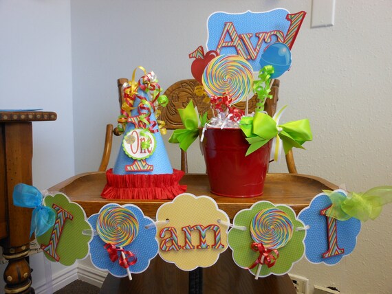 CandyLand 1st Birthday Sweet Celebration Package Il_570xn