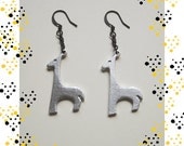 SALE 30% OFF funky giraffes earrings
