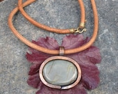 Green Picasso Jasper Pendant