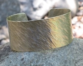 Distressed White Copper Cuff