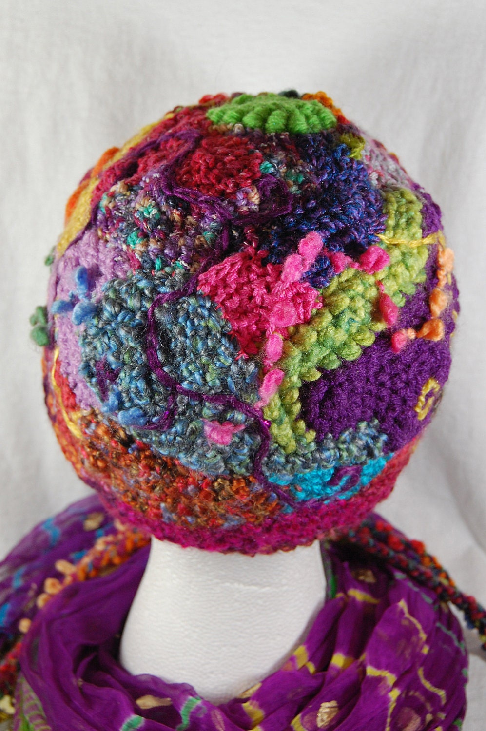 Freeform Crochet Hat - Crochet Hat