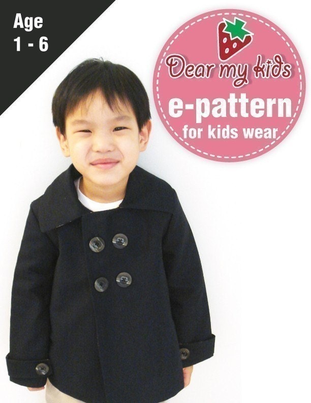 Trendy Unisex Pea Coat