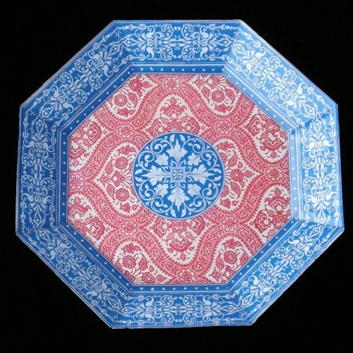 Blue/Pink Plate