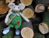 Amigurumi MOUSE - MALE crochet pattern