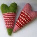 Heart x4 - Crochet Pattern